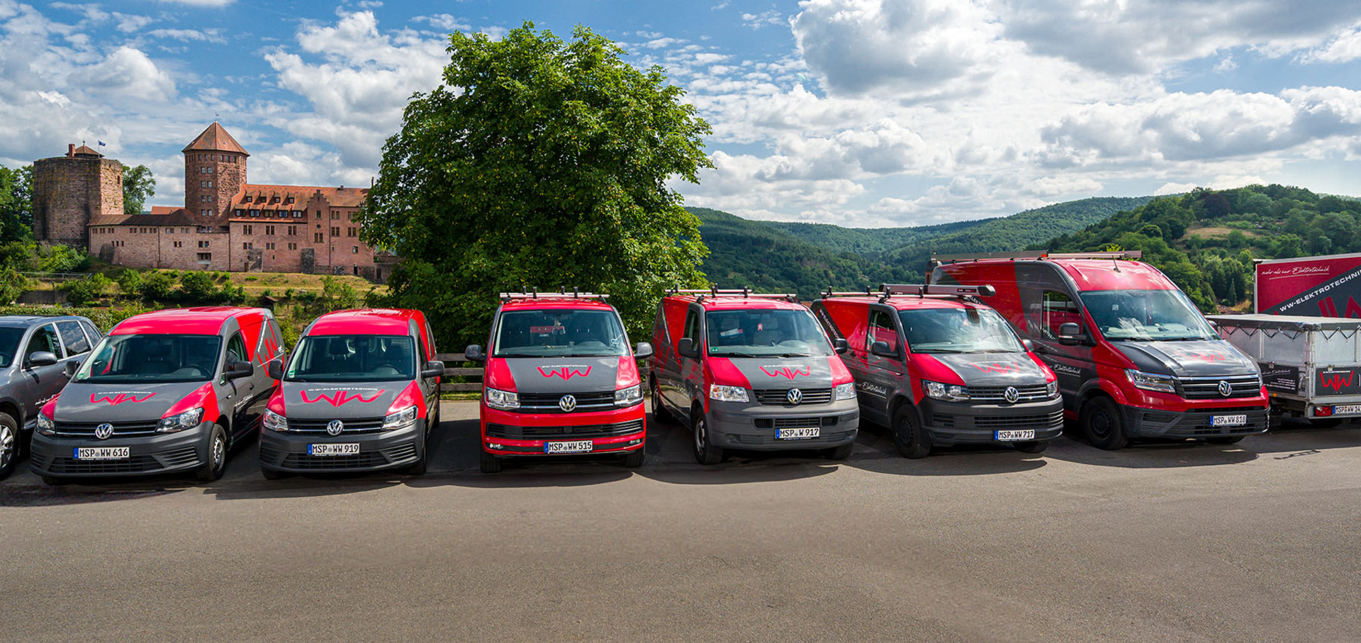 WW Elektrotechnik Rieneck Fuhrpark
