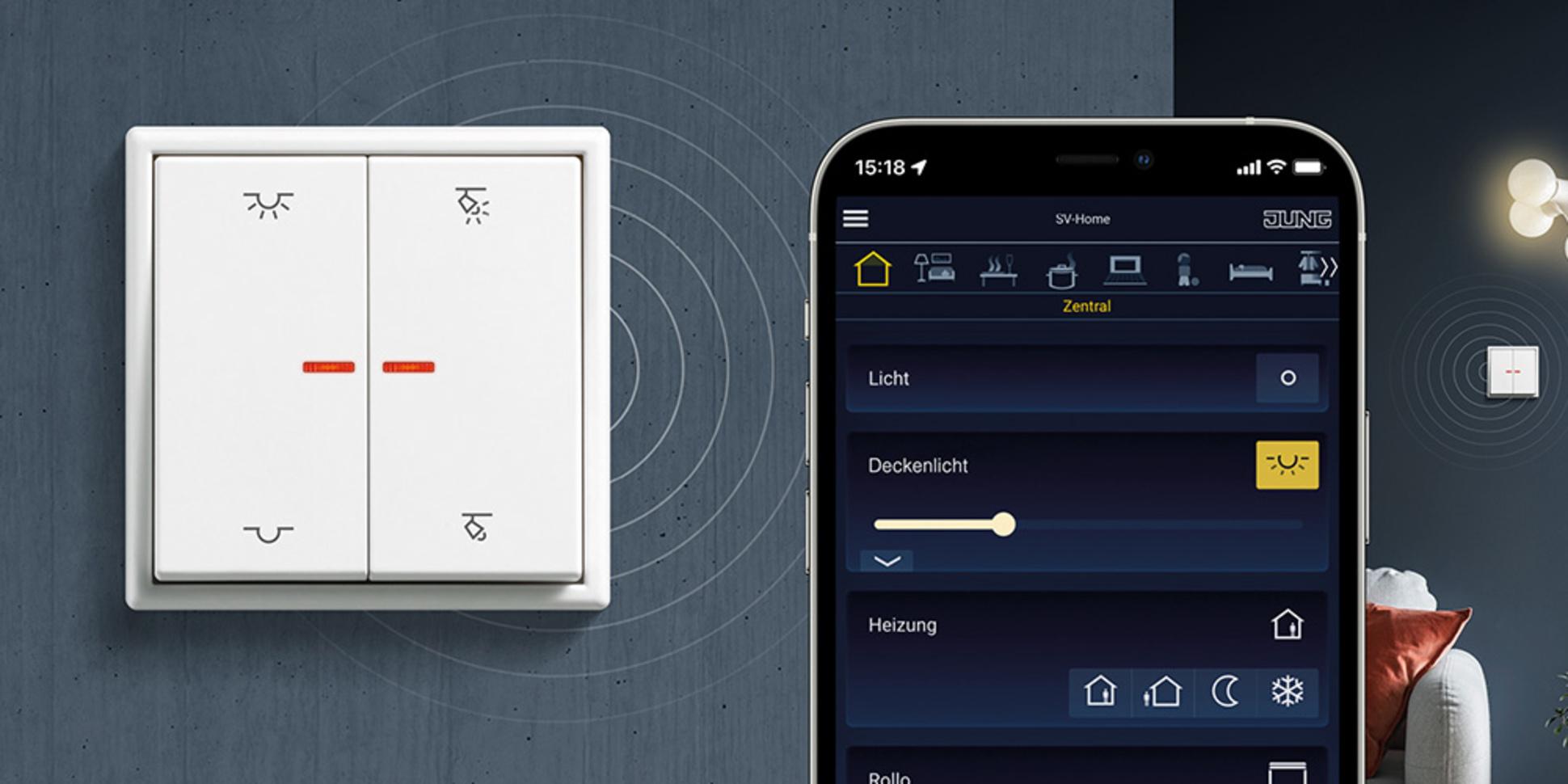 KNX RF Taster bei WW-Elektrotechnik e.K. in Rieneck